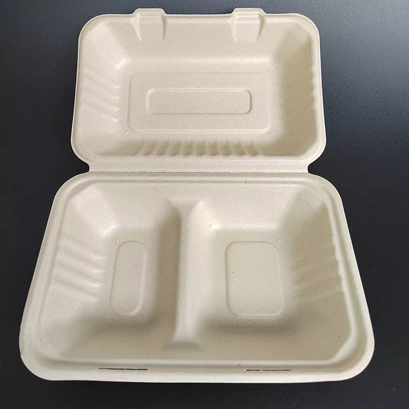 Fiambrera desechable de calidad alimentaria PLA