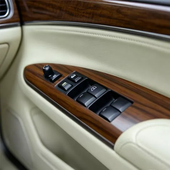 Botones de moldura interior de automóvil de plástico resistentes al desgaste